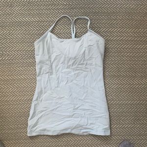 Lululemon Power Y tank. Light blue